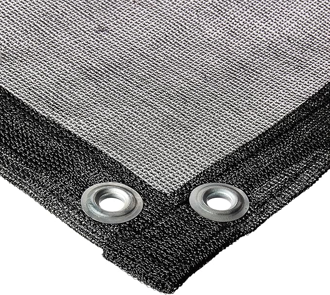 MidWest Homes for Pets Dog Exercise Pen Mesh Sunscreen Top for Dog Pens and Playpens, UV Resistant, Blocks Harmful Sun Rays, Hardware Included, Black, 540-SS