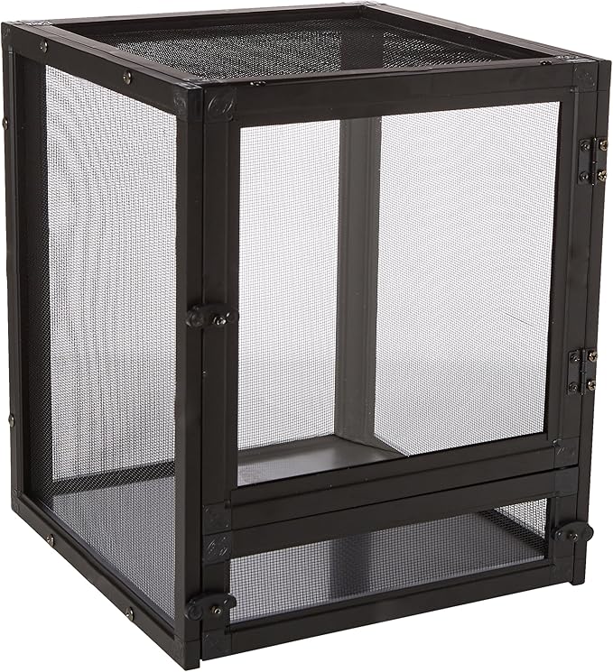 Zoo Med Labs Nano Breeze Alumuninum Screen Cage 10 x 10 x 12